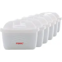 Maxxo + Wasserfilter 5+1, 6 Filterkartuschen kompatibel mit Brita MAXTRA & MAXTRA+, 150 l, Kokos-Aktivkohle, Kalkfilter