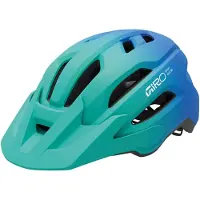 Giro Fixture II Y Fahrradhelm matte green/blue OS