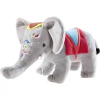 Heunec Kuscheltier "Kuschelkarawane, Elefant El-Fanti 35 cm", grau, Plüschfiguren, KinderL:35cm, Polyester, Kuscheltier, L:35cm