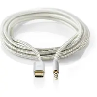 Nedis CCTB65940AL10 USB-C-Adapter USB 2.0 USB-C auf 3,5 mm Stecker 1 m vergoldet