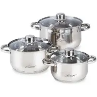 Maestro 6-teiliges Topfset 3L 4L 5L MR20206XL