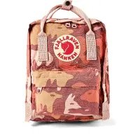 Fjällräven Kånken Graphics Mini - Rucksack 29 cm (chalkrose-hidden animals)