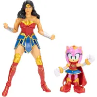 Sonic Amy 7 Cm Wonder Women 15 Cm Figuren Mehrfarbig Mehrfarbig One Size