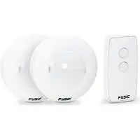 Fysic FC-04 LED-Orientierungslicht 2er-Set kabellos mit Fernbedienung 36.000 Std