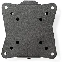 Nedis TVWM1010BK Feste TV-Wandhalterung 13-27 Zoll bis 30 kg Stahl Schwarz