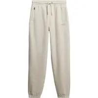 Superdry für Damen. W7011098A Jogginghose mit Gummizug und Essential-Logo an der Unterseite (XL), Beige, Lässig, Baumwolle