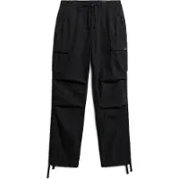 Superdry für Damen. W7011070A Niedrig geschnittene Cargohose Für Schwarz (32/30), Lässig, Baumwolle