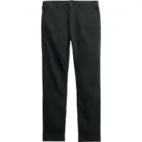 Superdry für Herren. M7011414A Chino Utility-Hose schwarz (34/32), Lässig, Baumwolle