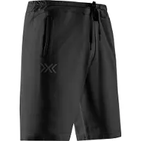 X-Bionic X-ENTIAL Performance Shorts Unisex - Ideal für Laufen, Radfahren und Yoga mit nahtlosem Bund, Seitentaschen und atmungsaktivem Material, geeignet für Männer und Frauen - Schwarz, S