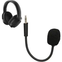 Kwmobile KWM000040ZS001C, Abnehmbares Mikrofon, Kunststoff, 7 g, Schwarz