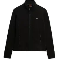 Superdry für Damen. W2012375A Vlies Vlies schwarz (L), Lässig, Polyester