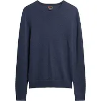 Superdry für Herren. M6110564A Essential Marineblauer Pullover mit Rundhalsausschnitt (XXL), Lässig, Nylon