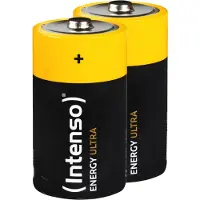 Intenso Batterie Alkaline Manganese, Mono D, Energy Ultra, LR20, 12000mAh, 2 Batterien