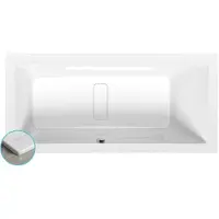 Hak MARLENE SLIM Rechteckwanne 170x80x48cm, weiss