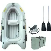 Aqua Marina Motion Schlauchboot Set Aufblasbares Angelboot & Freizeitboot