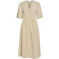 Vila Viskov Kurzärmeliges Maxikleid
