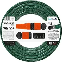 OEM Gartenhose-Set flexibel 3-laags Polyester gekruist gevlochten UV-bestendig Grün 20x 1 x 1 cm
