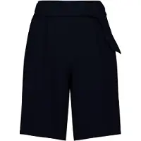 Zero Shorts "Shorts mit weitem Bein", Damen, Gr. 42, EURO, blau (deep sky), Obermaterial: 100% Polyester PES., Hosen Shorts