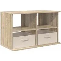 vidaXL TV-Ständer mit Schubladen Sonoma-Eiche 79 x 40 x 48 cm