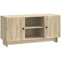 vidaXL TV-Schränk 102 x 34,5 x 50 cm Sonoma-Eiche Holzwerkstoff