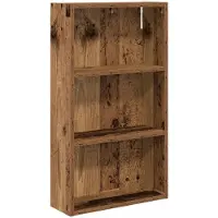 Syfax Badezimmer-Wandschrank Altholz 40 x 14 x 70 cm Holzwerkstoff