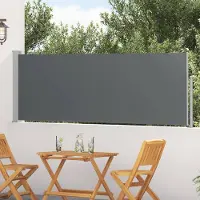 Syfax Ausziehbare Seitenmarkise Rechteckig 300 x 100 cm Polyester