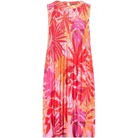 Betty Barclay Plisseekleid ohne Arm in Red/Pink | Gr.: 48