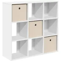 Syfax Sideboard Weiß 88,5 x 29 x 84,5 cm