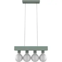 Lumicom Pendelleuchte Boston XL aus Metall, 10 cm breit, 7.5 cm hoch, E27-Fassung