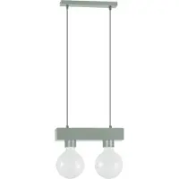 Lumicom Pendelleuchte Boston M, 10 cm breit, 7,5 cm hoch, E27-Fassung für dekorative Glühbirnen