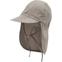 Mikk-Line - Kid's Summercap Long Neck Solid - Cap Gr 49 cm - 18-24 Months grau