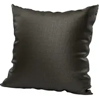 Homing Dekokissen "St. Tropez" Gr. 2, grau (anthrazit, unifarben), B:50cm L:50cm, Polyester, Dekokissen_Sitzkissen_Kissenhüllen, Dekokissen, Pflegeleicht