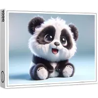Raxxa Premium-Puzzle "Süßer Baby-Panda", 1000 Teile