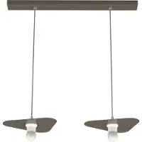 Lumicom Cloud Pendelleuchte Linear 2 Lichter Einfarbige Glanzende