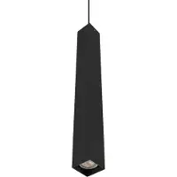 Lumicom Pendelleuchte Cube, minimalistisch, GU10-Fassung, 60 cm Höhe, 6 cm Breite