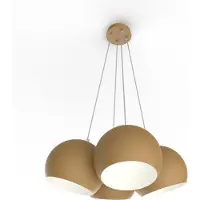 Lumicom Joe Pendelleuchte X4 Zweifarbige Matt