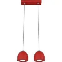 Lumicom Campanella Pendelleuchte Linear X2 Einfarbige Glanzende