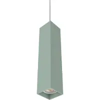 Lumicom Cube Pendelleuchte, GU10 Fassung, Epoxidpulver lackiert, 6 cm Breite, 30 cm Höhe
