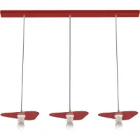 Lumicom Cloud Pendelleuchte Linear 3 Lichter Einfarbige Glanzende