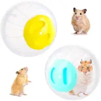 OEM Hamsterrad 14,5 cm - Blau-Grün - Set aus 2 Stücken