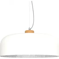 Lumicom Skandinavische Pendelleuchte Serie Bois Blatt-Design, Breite 50 cm, Höhe 17 cm