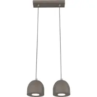 Lumicom Campanella Pendelleuchte Linear X2 Einfarbige Glanzende