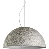 Lumicom Pendelleuchte Venice aus Beton, Betonfarben, Ø 60 cm, Höhe 30 cm