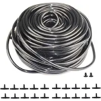 OEM Automatische Gartenhose - Selbstregelndes Gartenspritzsystem - 15 Meter - Schwarz