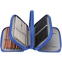 OEM Schrein-Etui mit 72 Fächern, groß, für Kinder und Erwachsene