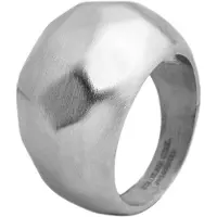 Akzent Fingerring "Nihan, hautverträglich" Gr. 62, silber (silberfarbig), Fingerringe, Damen, 62, Edelstahl, Fingerring