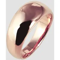 Just Fingerring "langlebig" Gr. 50, rosa (roségoldfarbig), Fingerringe, Damen, 50, Edelstahl, Fingerring