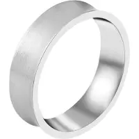 Akzent Partnerring "Perfect Match, langlebig" Gr. 68, silber (silberfarbig), Fingerringe, Herren, 68, Edelstahl, Partnerring