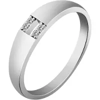Akzent Fingerring "Jorunn" aus 925 Sterlingsilber, rhodiniert, langlebig, Gr." Gr. 50, silber (silberfarbig), Fingerringe, Damen, 50, Silber 925 (Sterlingsilber), Fingerring