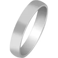 Akzent Partnerring "Menzie" aus 925 Sterlingsilber, rhodiniert, langlebig, Gr." Gr. 64, silber (silberfarbig), Fingerringe, Herren, 64, Silber 925 (Sterlingsilber), Partnerring